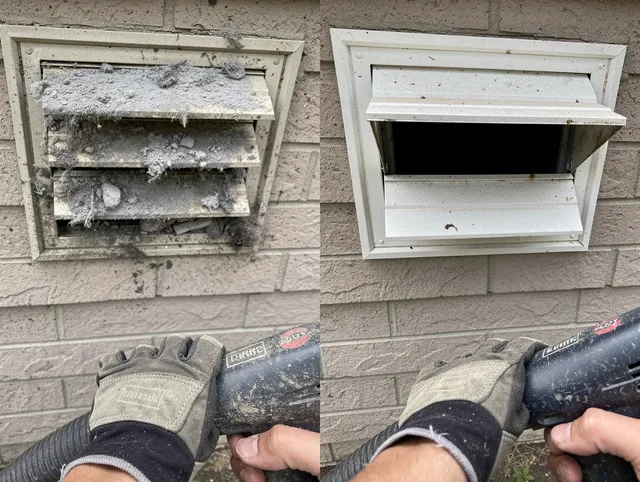 Professional dryer exhaust vent cleaning by Bethel Dryer Vent Cleaning in Bethel